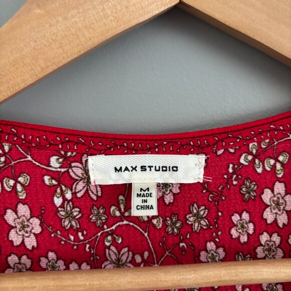 Red Floral Prairie Dress - Picture 8 of 15